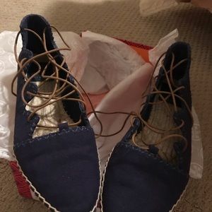 Tory Burch Sonoma Gillie Espadrille-Canvas